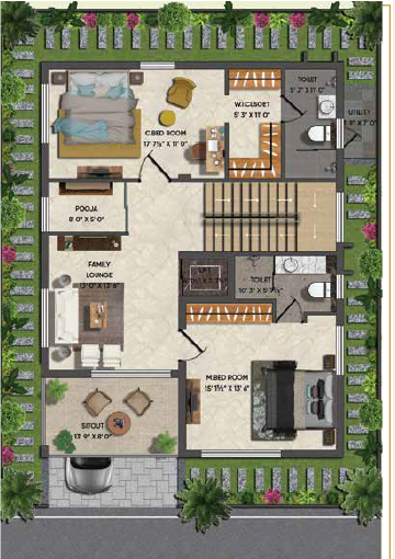 220 West Facing First Floor
